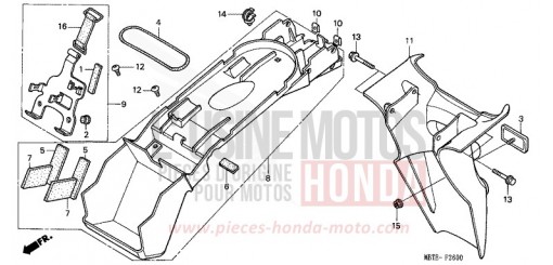 KOTFLUEGEL, HINTEN XL1000V1 de 2001